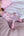 Cashmere Snowflake Bed Socks, Rose Pink
