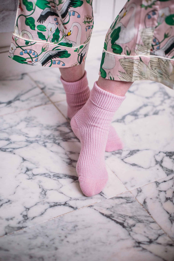Cashmere Bed Socks, Lily