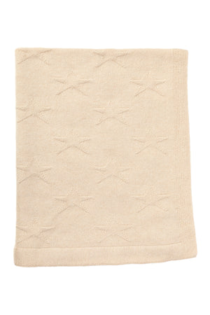 Rosie Sugden Cashmere’s Baby Blanket in Ivory